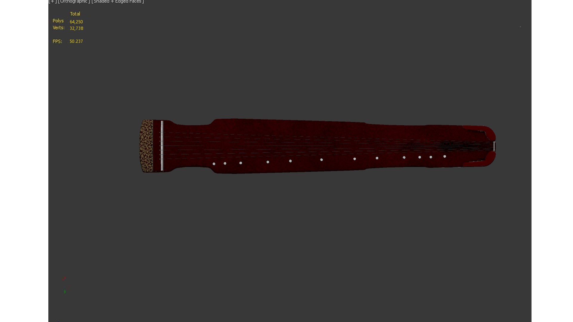 3D Chinese Zither Musical Instrument - TurboSquid 2358547