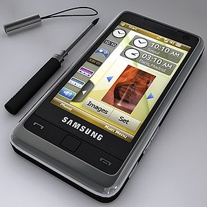 samsung i900 omnia 3d model