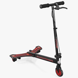 PowerWing Scooter Black Red