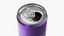 Open Slim Soda Can 200ml V2 3D