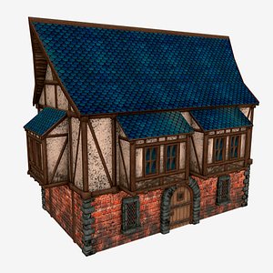 Medieval House Blender Models for Download | TurboSquid