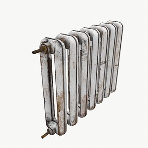 3D radiator iron rust