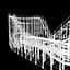 coney roller coaster 3d obj
