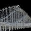 coney roller coaster 3d obj