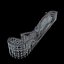 coney roller coaster 3d obj