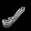 coney roller coaster 3d obj