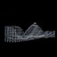 coney roller coaster 3d obj
