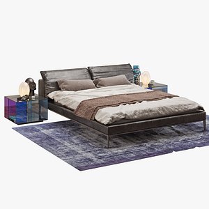 Natuzzi vela bed set