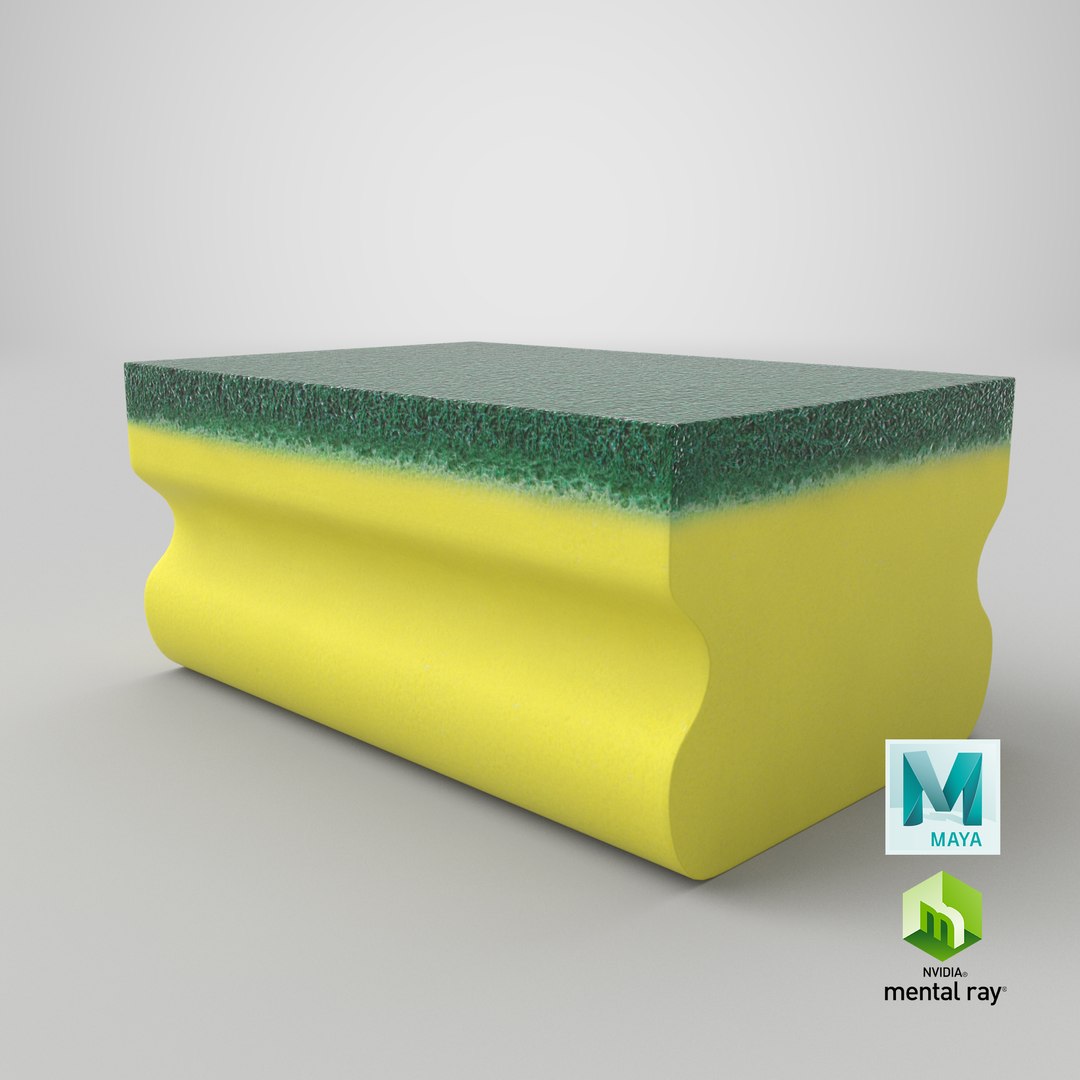 3D Kitchen Sponge 03 - TurboSquid 1943172