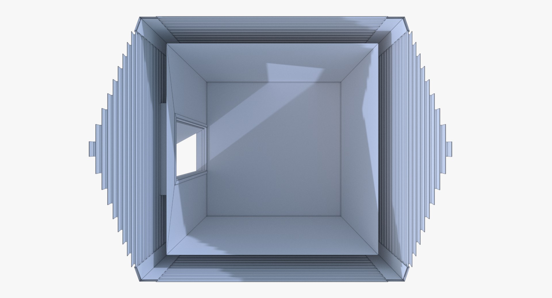 Blend Utility Building Interior