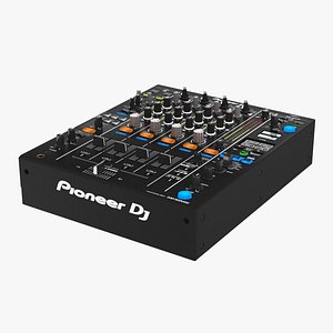 3D professional dj mixer pioneer model