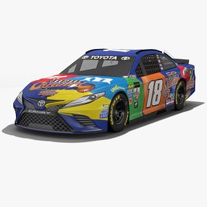 3D model joe gibbs racing nascar
