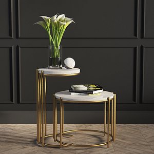 Messina Nesting Side Tables West Elm