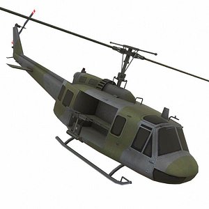 bell copter helicopter 3D model