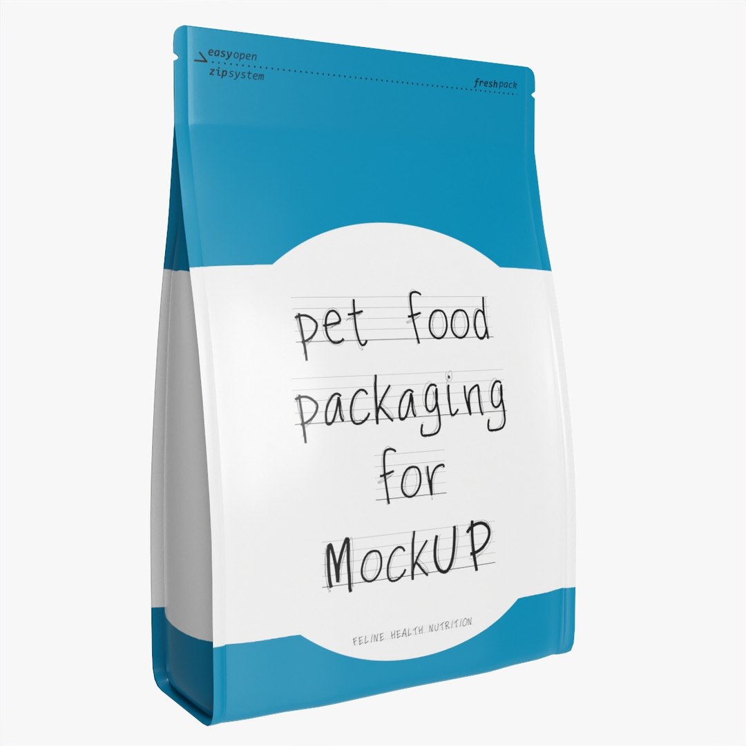 3D Pet food packaging 03 TurboSquid 1861588