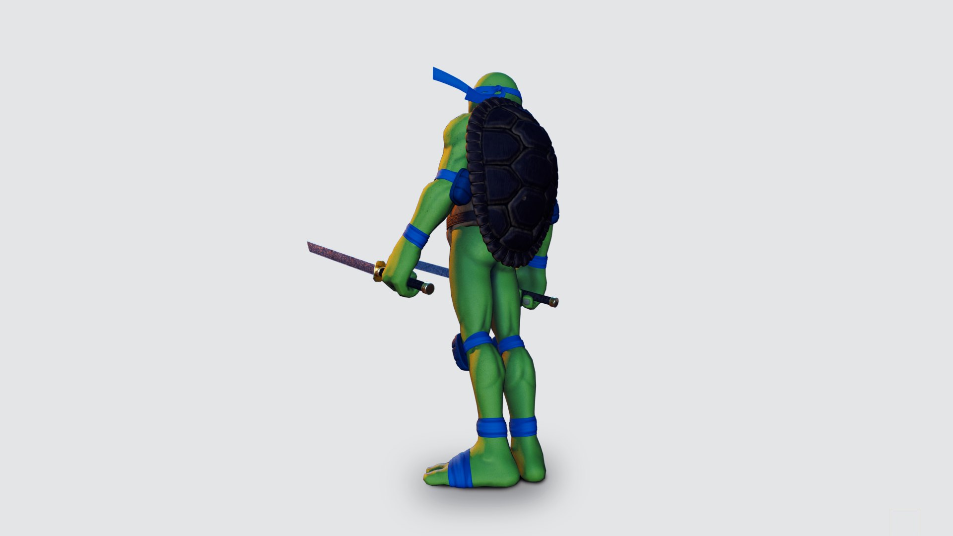 Leonardo Ninja Turtle 3D Model - TurboSquid 2040082