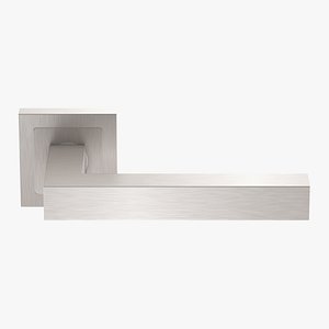 3D model Eurospec Alvar Mitred Stainless Steel Door Handle