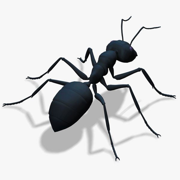 modelo 3d Insect Garden Mighty VR Myrmidon 3D Ant Mode Low-poly modelo ...