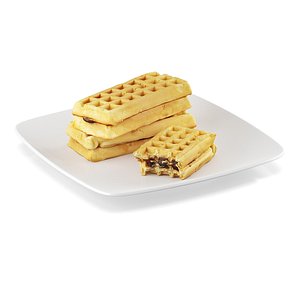 waffles filling 3d model