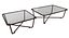 Roda Sunglass玻璃咖啡桌