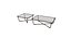Roda Sunglass玻璃咖啡桌