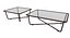 Roda Sunglass玻璃咖啡桌