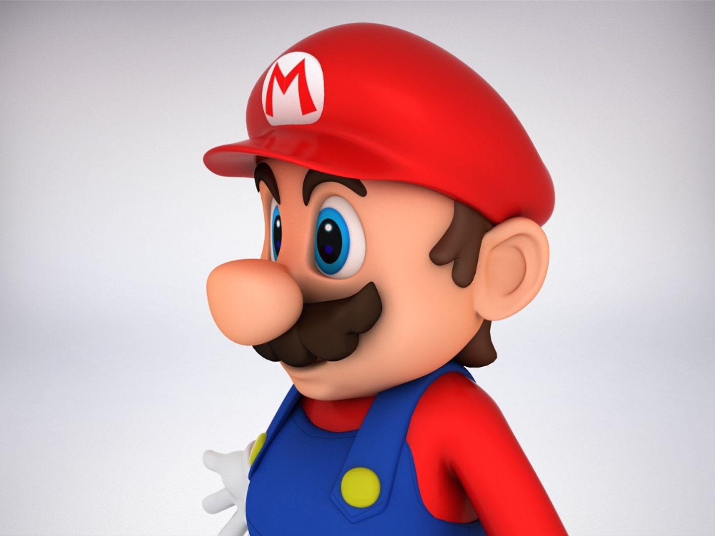 3d Mario Bros Model