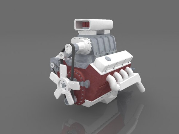 Low engine. 3д модель v8 engine. Мотор Low Poly. Low Poly модель электродвигатель. 3д модель низкополигонального двигателя.