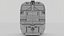 Locomotive CC 206 Low-poly 3D model