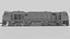 Locomotive CC 206 Low-poly 3D model