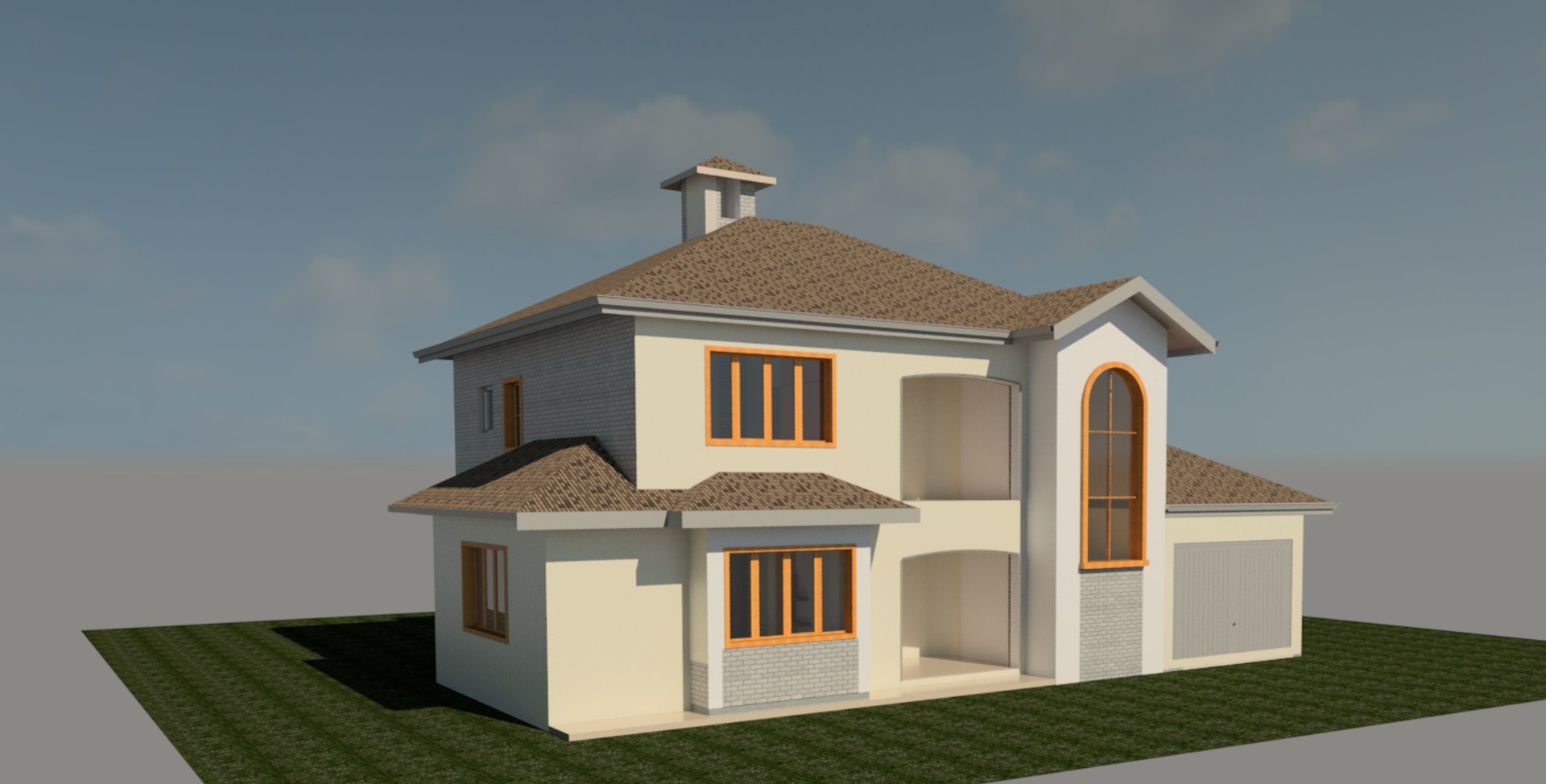 3D Model Rvt Small Residential - TurboSquid 1217522