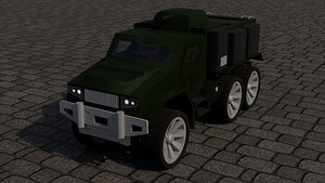 3D model Caiman-M 3D Vehicle Model