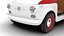 Fiat 500 N Sport 1959 HQ 3d model
