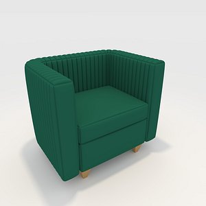 Sofa 1 Seater 11 3D model