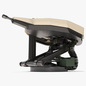 Armored Combat Turret with Ammunition