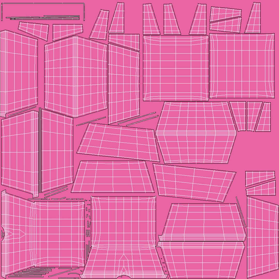Pink Burger Box 3D Model - TurboSquid 2050724