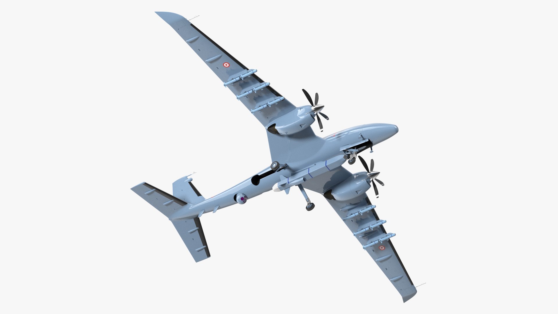 Unmanned Combat Aerial Vehicle 3D model preview
