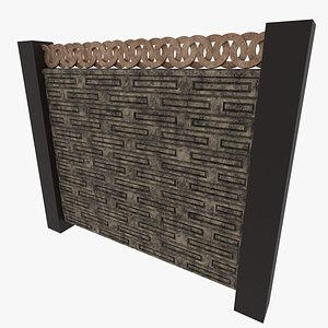3D metal fence