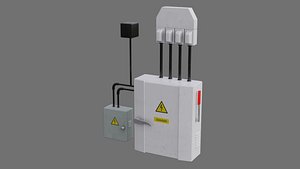3D model fuse box