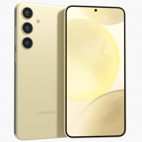 3D Samsung Galaxy S24 Plus Yellow