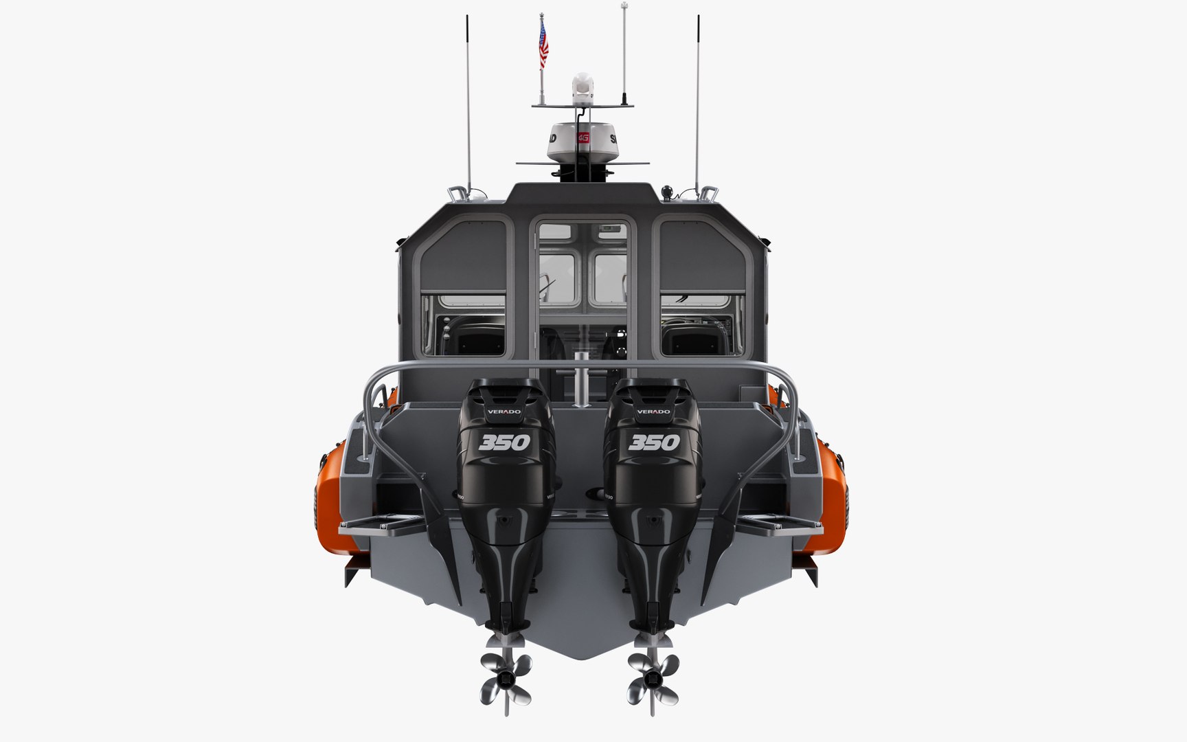 3D Research RIB inflatable Boat - TurboSquid 2068645