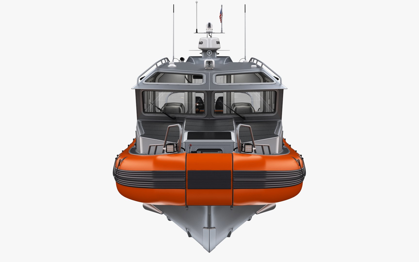 3D Research RIB inflatable Boat - TurboSquid 2068645