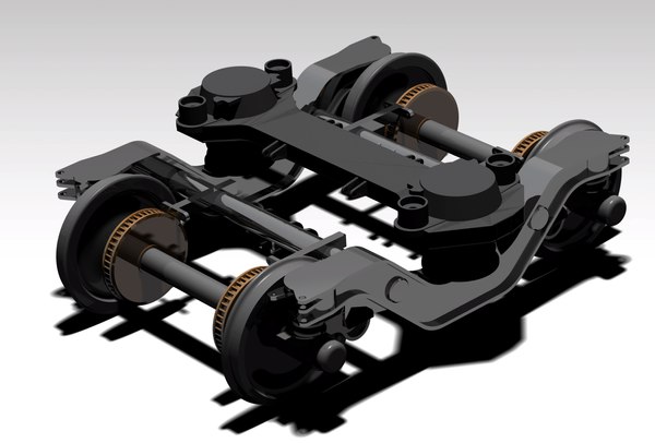 Mod Le D De Alstom Bogie Turbosquid