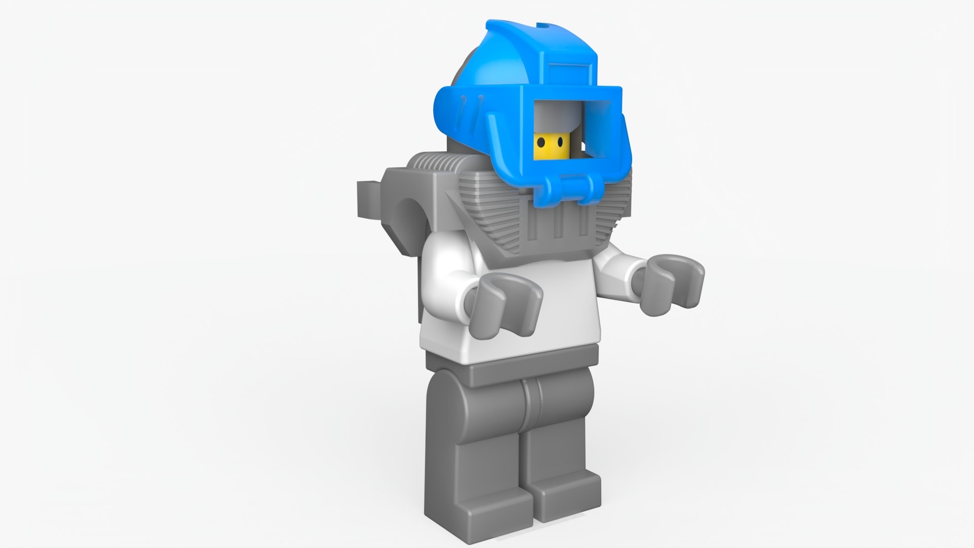 3D Lego Diving Suit Wetsuit Goggles Model TurboSquid 1854713