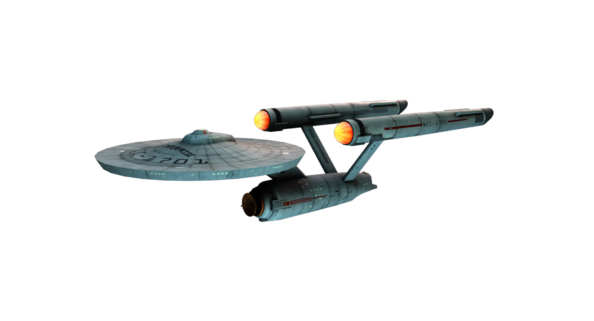 Starship Enterprise Star Trek 3d Model