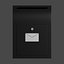 Schwarze Mailbox