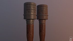 3d model granade