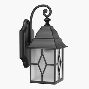 3d model outdoor lantern