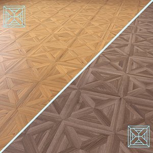 3D Parquet - Laminate - Wooden floor 2 in 1 model