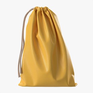 Soft bag filled in mockup